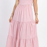 Vestido Duna Rosa Elegance Longo – Modela o Corpo